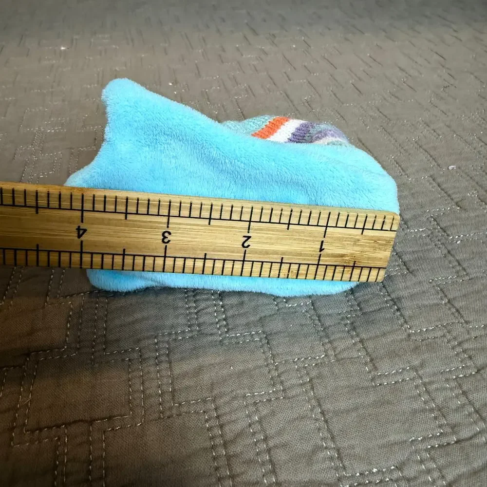 Beastly Booties Rich Frog Blue Baby Slippers Socks Sea Bird Infant 0-6 Months